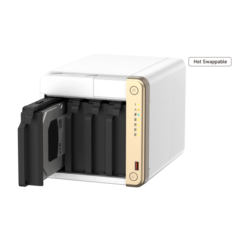 QNAP NAS Box 4 Bay 12TB  TS-462-4G view 3